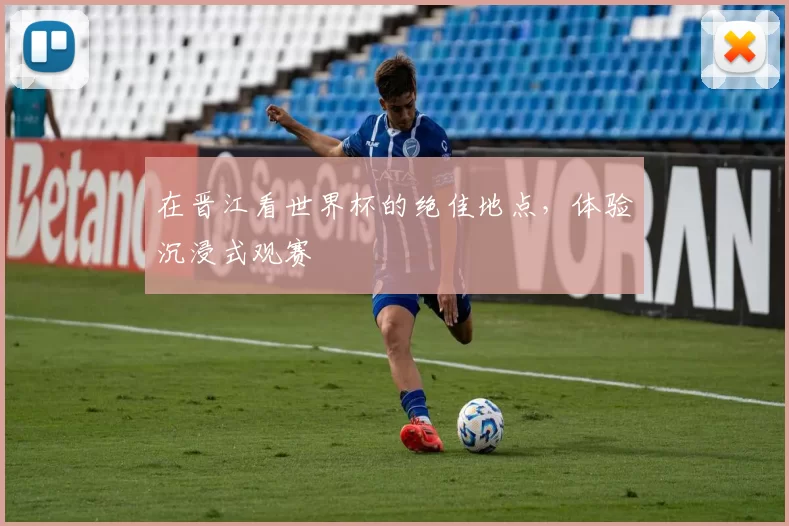 在晋江看世界杯的绝佳地点,体验沉浸式观赛